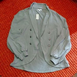 NWT Maurices Military Button Cardigan